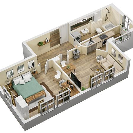 Gemuetliches Refugium Am Bahnhof - Perfekt Zum Erkunden Der Saechsischen Schweiz Apartment Зебниц Екстериор снимка